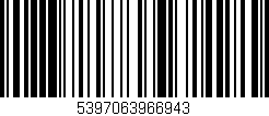 Código de barras (EAN, GTIN, SKU, ISBN): '5397063966943'