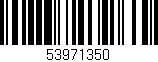Código de barras (EAN, GTIN, SKU, ISBN): '53971350'