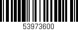 Código de barras (EAN, GTIN, SKU, ISBN): '53973600'