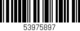 Código de barras (EAN, GTIN, SKU, ISBN): '53975897'