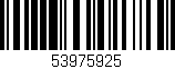 Código de barras (EAN, GTIN, SKU, ISBN): '53975925'
