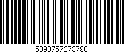 Código de barras (EAN, GTIN, SKU, ISBN): '5398757273798'
