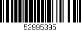 Código de barras (EAN, GTIN, SKU, ISBN): '53995395'