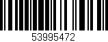 Código de barras (EAN, GTIN, SKU, ISBN): '53995472'