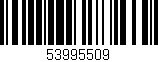 Código de barras (EAN, GTIN, SKU, ISBN): '53995509'