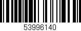 Código de barras (EAN, GTIN, SKU, ISBN): '53996140'