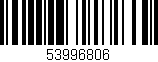 Código de barras (EAN, GTIN, SKU, ISBN): '53996806'