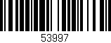 Código de barras (EAN, GTIN, SKU, ISBN): '53997'