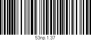Código de barras (EAN, GTIN, SKU, ISBN): '53np.1.37'