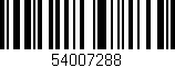 Código de barras (EAN, GTIN, SKU, ISBN): '54007288'