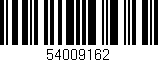 Código de barras (EAN, GTIN, SKU, ISBN): '54009162'