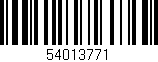 Código de barras (EAN, GTIN, SKU, ISBN): '54013771'