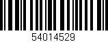 Código de barras (EAN, GTIN, SKU, ISBN): '54014529'