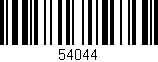 Código de barras (EAN, GTIN, SKU, ISBN): '54044'