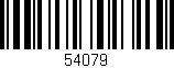 Código de barras (EAN, GTIN, SKU, ISBN): '54079'