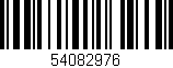 Código de barras (EAN, GTIN, SKU, ISBN): '54082976'