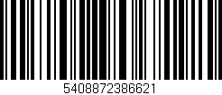 Código de barras (EAN, GTIN, SKU, ISBN): '5408872386621'