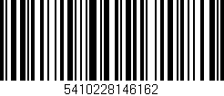 Código de barras (EAN, GTIN, SKU, ISBN): '5410228146162'