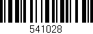 Código de barras (EAN, GTIN, SKU, ISBN): '541028'