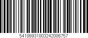 Código de barras (EAN, GTIN, SKU, ISBN): '54106931003242006757'
