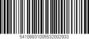 Código de barras (EAN, GTIN, SKU, ISBN): '54106931005532002933'