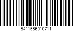 Código de barras (EAN, GTIN, SKU, ISBN): '5411656010711'