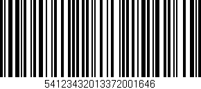 Código de barras (EAN, GTIN, SKU, ISBN): '54123432013372001646'