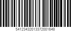 Código de barras (EAN, GTIN, SKU, ISBN): '54123432013372001648'