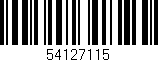 Código de barras (EAN, GTIN, SKU, ISBN): '54127115'
