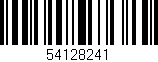 Código de barras (EAN, GTIN, SKU, ISBN): '54128241'