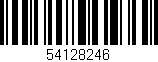 Código de barras (EAN, GTIN, SKU, ISBN): '54128246'