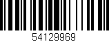 Código de barras (EAN, GTIN, SKU, ISBN): '54129969'