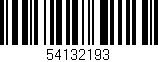 Código de barras (EAN, GTIN, SKU, ISBN): '54132193'