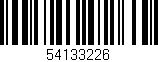 Código de barras (EAN, GTIN, SKU, ISBN): '54133226'