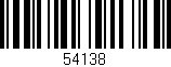 Código de barras (EAN, GTIN, SKU, ISBN): '54138'