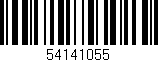 Código de barras (EAN, GTIN, SKU, ISBN): '54141055'
