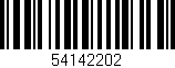 Código de barras (EAN, GTIN, SKU, ISBN): '54142202'