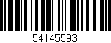 Código de barras (EAN, GTIN, SKU, ISBN): '54145593'