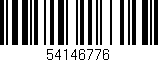 Código de barras (EAN, GTIN, SKU, ISBN): '54146776'