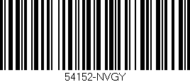 Código de barras (EAN, GTIN, SKU, ISBN): '54152-NVGY'