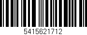 Código de barras (EAN, GTIN, SKU, ISBN): '5415621712'