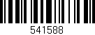 Código de barras (EAN, GTIN, SKU, ISBN): '541588'