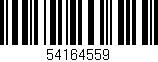Código de barras (EAN, GTIN, SKU, ISBN): '54164559'