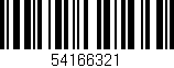 Código de barras (EAN, GTIN, SKU, ISBN): '54166321'