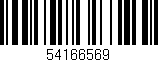 Código de barras (EAN, GTIN, SKU, ISBN): '54166569'