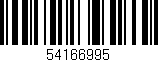 Código de barras (EAN, GTIN, SKU, ISBN): '54166995'