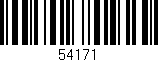 Código de barras (EAN, GTIN, SKU, ISBN): '54171'