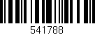 Código de barras (EAN, GTIN, SKU, ISBN): '541788'