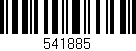 Código de barras (EAN, GTIN, SKU, ISBN): '541885'