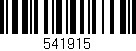 Código de barras (EAN, GTIN, SKU, ISBN): '541915'